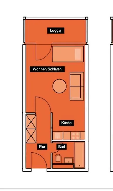 Great Studio Apartment View Over Munich Germany